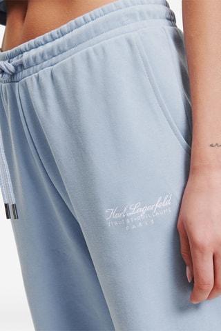 Pantalon de pyjama en coton biologique - Bleu clair