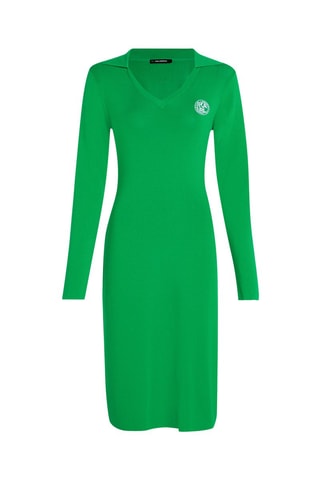 Robe pull - Vert foncé