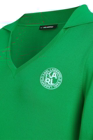 Robe pull - Vert foncé