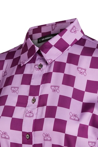 Robe chemise - Violet