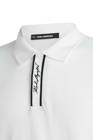 Polo en coton biologique - Blanc