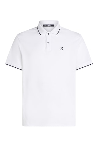 Polo en coton biologique - Blanc