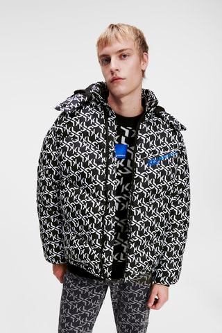 Doudoune à capuche - Noir