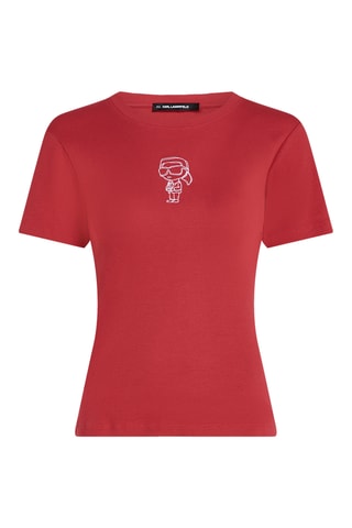 T-shirt en coton biologique - Rouge
