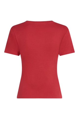T-shirt en coton biologique - Rouge