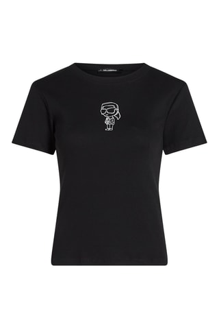 T-shirt en coton biologique - Noir