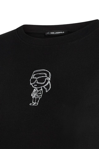 T-shirt en coton biologique - Noir