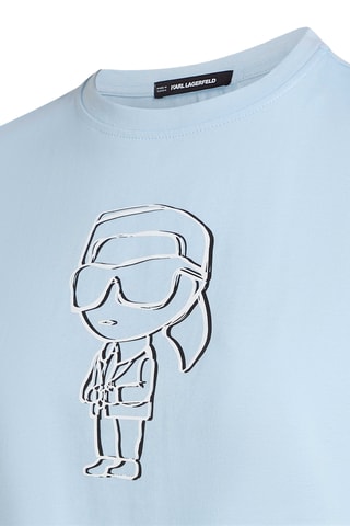 T-shirt en coton biologique - Bleu clair