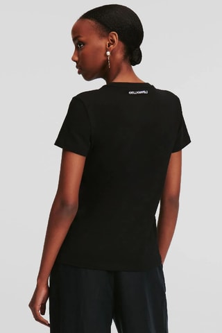 T-shirt en coton biologique - Noir