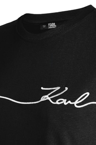 T-shirt en coton biologique - Noir