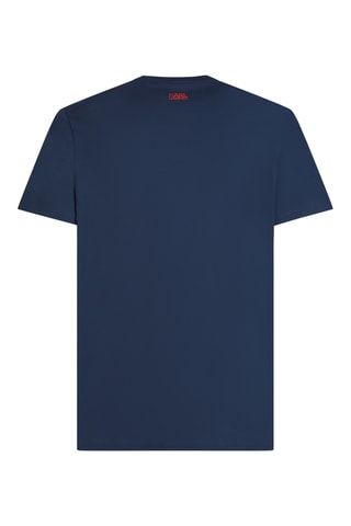 T-shirt en coton biologique - Bleu marine