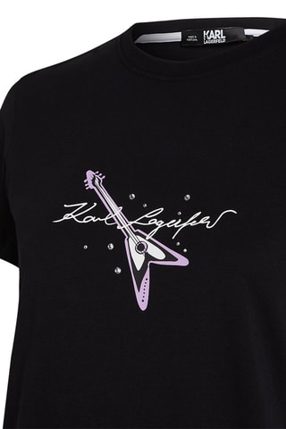 T-shirt en coton biologique - Noir