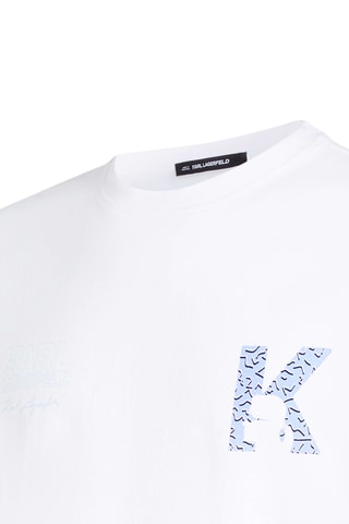 T-shirt relaxed en coton biologique - Blanc