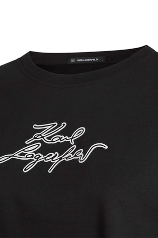 T-shirt en coton biologique - Noir