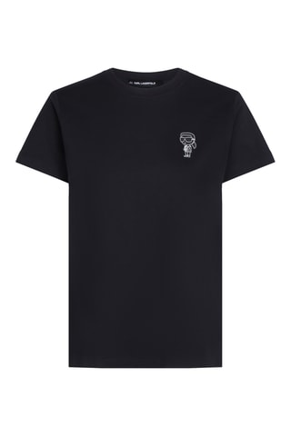 T-shirt en coton biologique - Noir