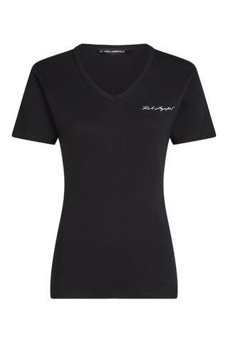 T-shirt en coton biologique - Noir