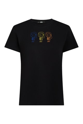 T-shirt en coton biologique - Noir