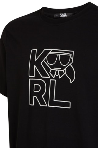 T-shirt en coton biologique - Noir