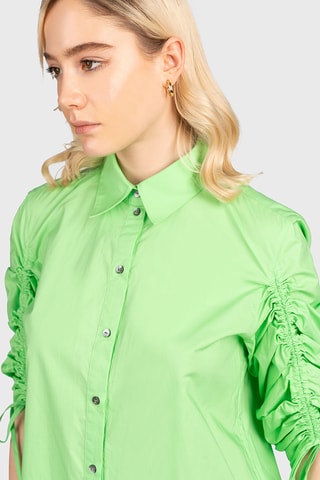 Chemisier en coton biologique - Vert clair