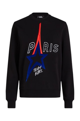 Sweat en coton biologique - Noir