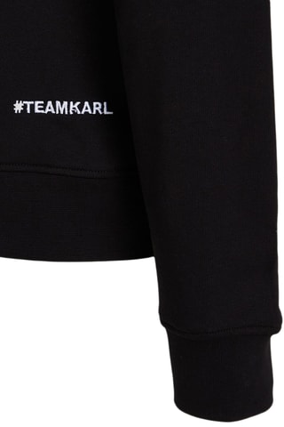 Sweat en coton biologique - Noir