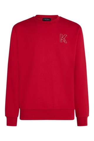 Sweat en coton biologique - Rouge