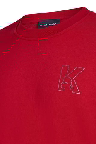 Sweat en coton biologique - Rouge