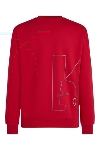 Sweat en coton biologique - Rouge