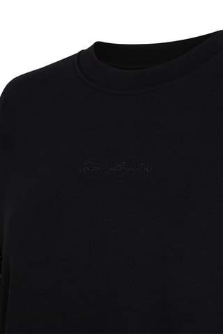 Sweat en coton biologique - Noir