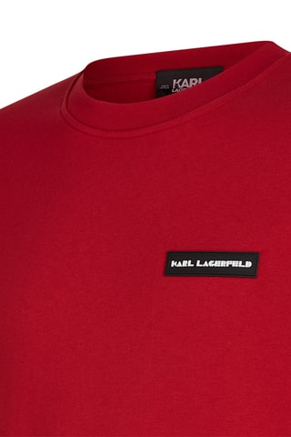 Sweat en coton biologique - Rouge