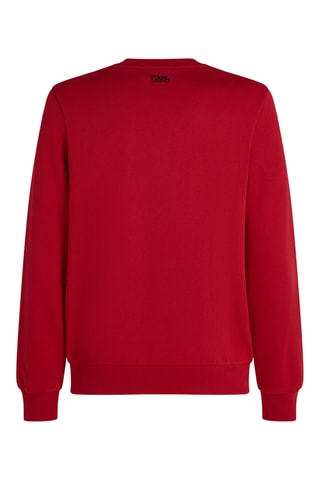 Sweat en coton biologique - Rouge
