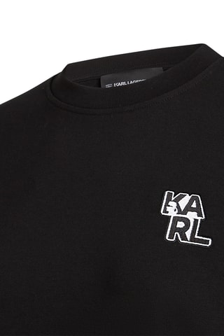 Sweat en coton biologique - Noir