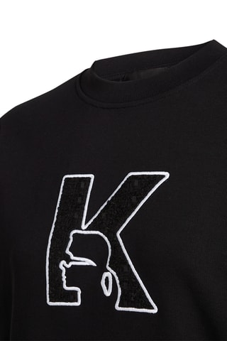 Sweat en coton biologique - Noir