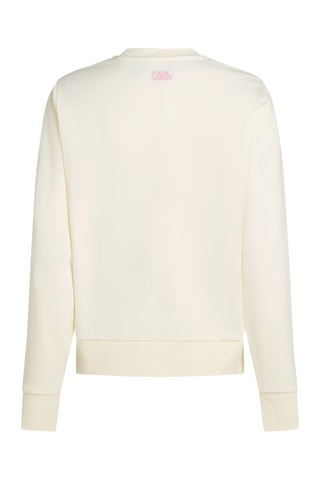 Sweat en coton biologique - Blanc cassé