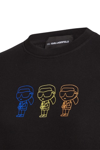 Sweat en coton biologique - Noir