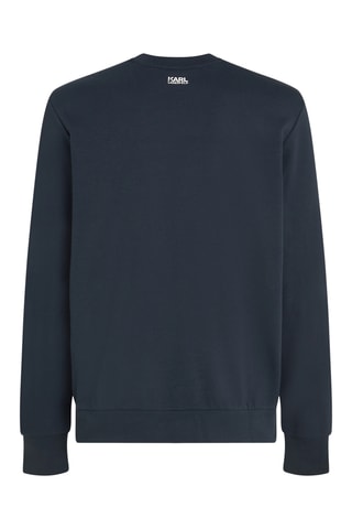 Sweat en coton biologique - Bleu marine