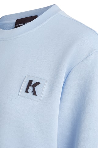 Sweat en coton biologique - Bleu clair