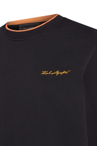 Sweat en coton biologique - Noir