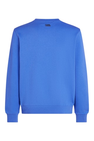 Sweat en coton biologique - Bleu