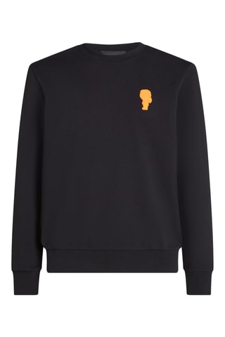 Sweat en coton biologique - Noir