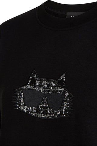 Sweat en coton biologique - Noir