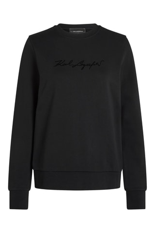 Sweat en coton biologique - Noir