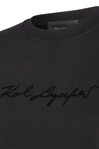 Sweat en coton biologique - Noir