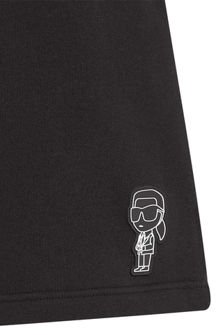 Short en coton biologique - Noir