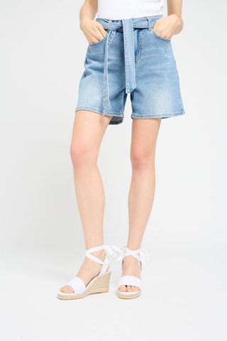 Short en jean - Bleu