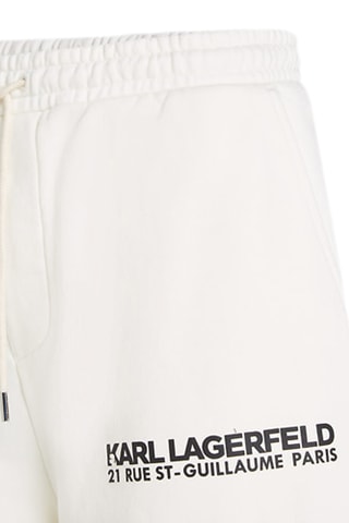 Short en coton biologique - Blanc