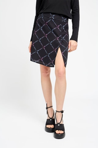 Jupe portefeuille - Noir