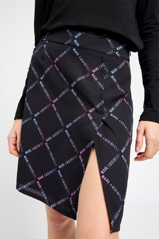 Jupe portefeuille - Noir