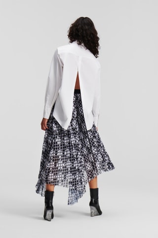 Jupe plissée - Noir et blanc