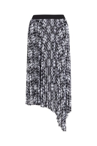 Jupe plissée - Noir et blanc